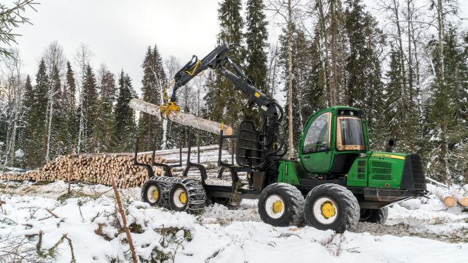 Начало лесозаготовительного сезона 2021-2022