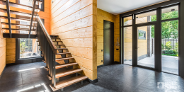 Двухэтажный дом-дуплекс из клееного бруса по проекту Кардифф - фото 11 на сайте Holz House