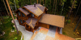 Двухэтажный дом из клееного бруса по проекту Тампере - фото 2 на сайте Holz House